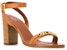 (W) CELINE Logo Buckle Sneakers Tinggi 'Kulit Coklat' 333683190C04LU