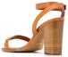 Lookbook (W) CELINE Logo Buckle Sneakers Tinggi 'Kulit Coklat' 333683190C04LU