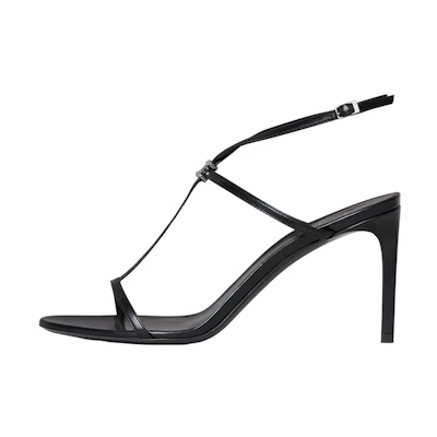 (W) CELINE T-Bar Triomphe Sandal 'Black'
