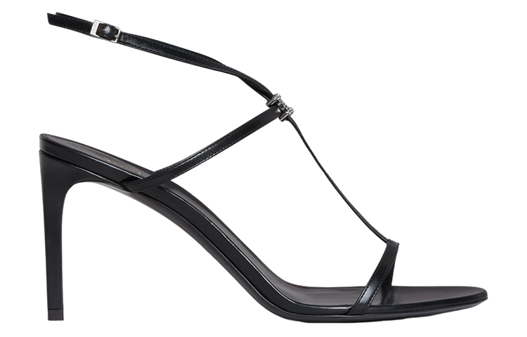 (W) CELINE T-Bar Triomphe Sandal 'Black' 圖 2