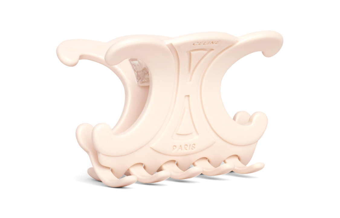 Lookbook (W) CELINE 經典LOGO髮夾 粉紅色 46Y856IAS-01AV