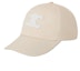 Order (Women) CELINE Logo Cotton Baseball Cap Vanilla Color 2AUT6969P.01VA