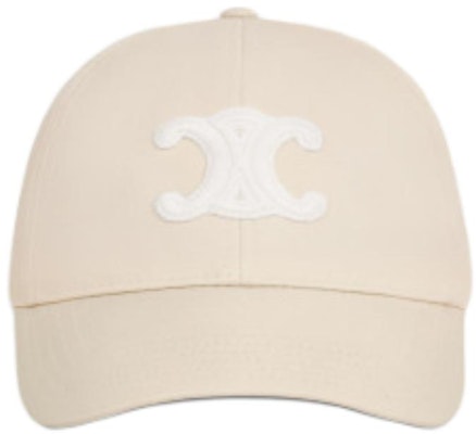 (Women) CELINE Logo Cotton Baseball Cap Vanilla Color 2AUT6969P.01VA Lookbook (Women) CELINE Logo Cotton Baseball Cap Vanilla Color 2AUT6969P.01VA