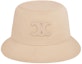 Order (Women) CELINE Logo Cotton Bucket Hat Women’s Light Pink. 2AUE0968P