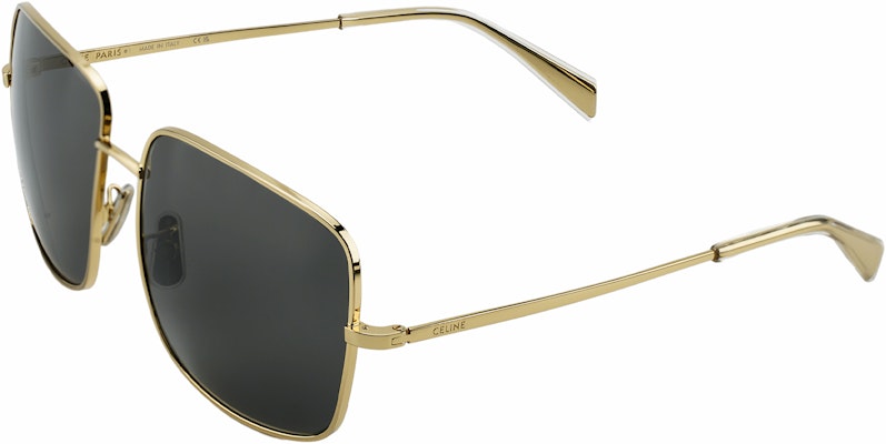 (W) CELINE 女士金色不規則形狀太陽眼鏡。 4S284CMSB35SS Buy (W) CELINE 女士金色不規則形狀太陽眼鏡。 4S284CMSB35SS