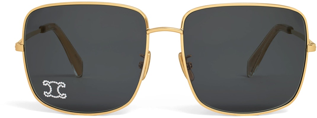 (W) CELINE 女士金色不規則形狀太陽眼鏡。 4S284CMSB35SS Lookbook (W) CELINE 女士金色不規則形狀太陽眼鏡。 4S284CMSB35SS