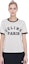 Sizing (W) CELINE Kaos Crewneck Logo Print Putih SS21. 2X779501F-01OB