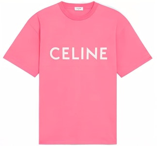 (W) CELINE 女士粉色短袖Logo宽松版T恤 SS22. 2X681671Q-25FE Buy (W) CELINE 女士粉色短袖Logo宽松版T恤 SS22. 2X681671Q-25FE