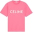 Order (W) CELINE 女士粉色短袖Logo宽松版T恤 SS22. 2X681671Q-25FE