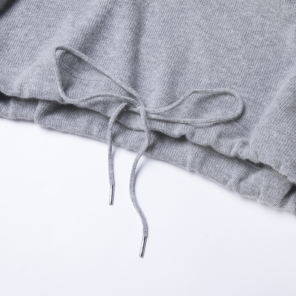 Purchase (W) CELINE Logo印花羊毛套頭毛衣 煙燻黑色 2A11V402P-10AN