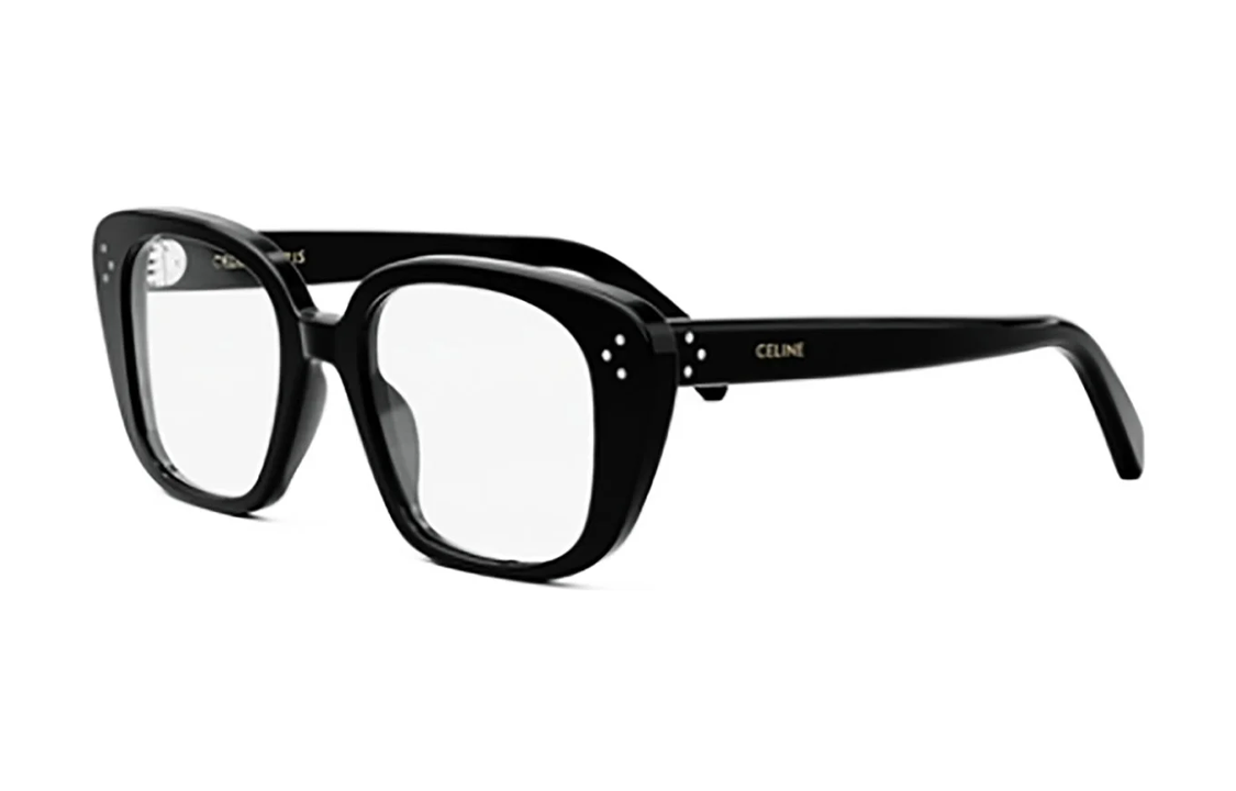 (Women) CELINE Logo Square Optical Glasses for Women - Black CL50136I001 圖 3