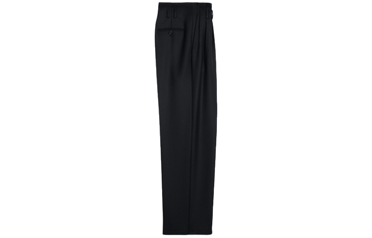(Women) CELINE Loose Plain Black Trousers Minimalist Style 2P582523K-38NO 圖 3