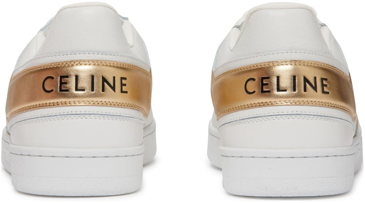 (W) CELINE Rendah Bertali 'Putih Emas' 345813544C.01DL Shop (W) CELINE Rendah Bertali 'Putih Emas' 345813544C.01DL