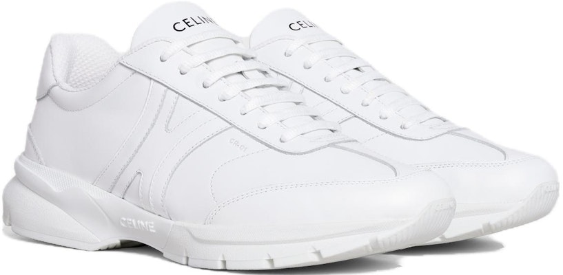 (W) CELINE Kasut Low-Top 'Kulit Putih' 359283338C.01OP Order (W) CELINE Kasut Low-Top 'Kulit Putih' 359283338C.01OP