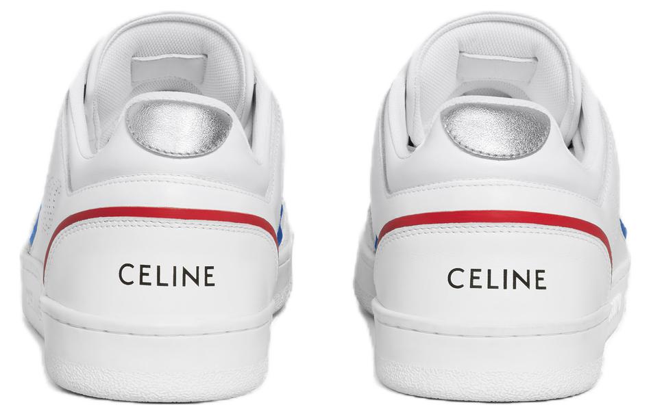 Lookbook CELINE賽琳 舒適百搭 低幫 板鞋 女款 白色