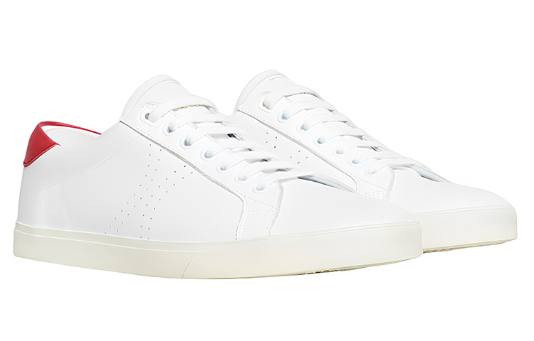 (W) CELINE Low Top Lace-Up 'White Fashion' 圖 3