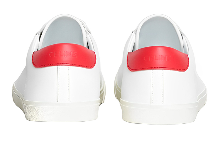(W) CELINE Low Top Lace-Up 'White Fashion' 圖 4