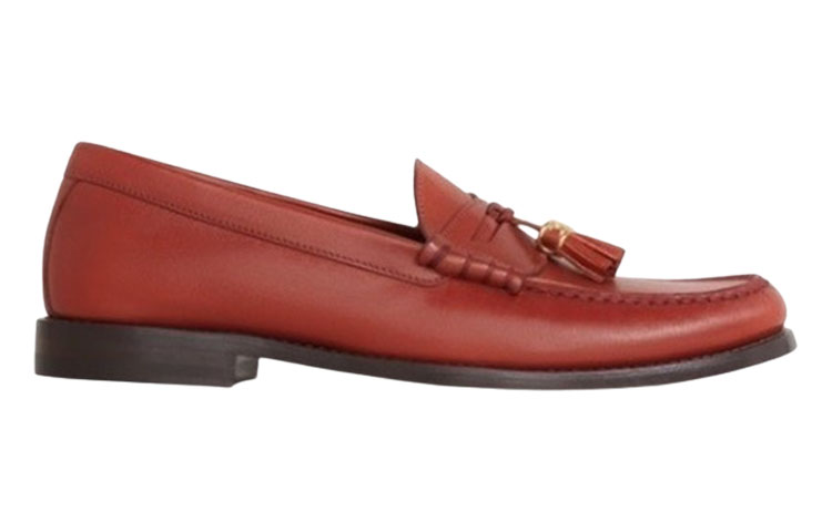 (W) CELINE Luco 'Brick Red Tassel Loafer' 圖 2