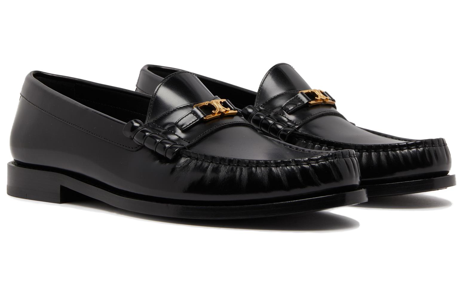Lookbook (W) CELINE Luco 黑色漆皮乐福鞋 335813602C.38NO