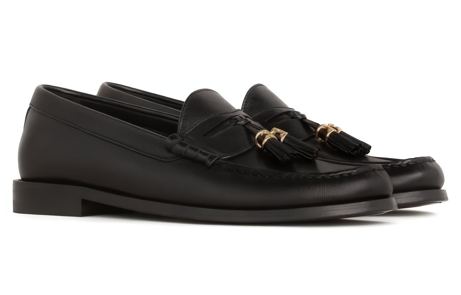 (W) CELINE Luco Loafer 'Black Tassel' 圖 4
