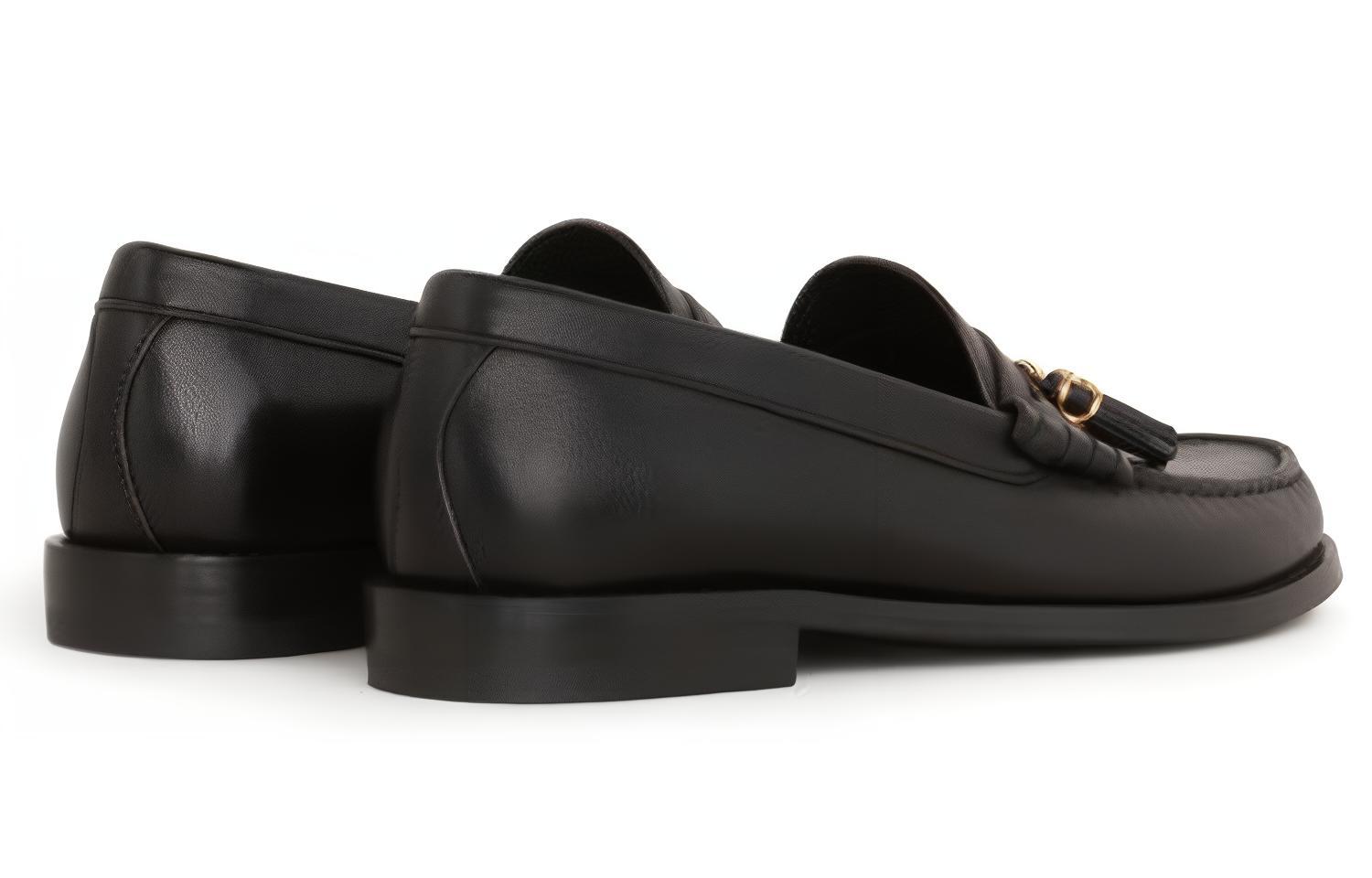 (W) CELINE Luco Loafer 'Black Tassel' 圖 5