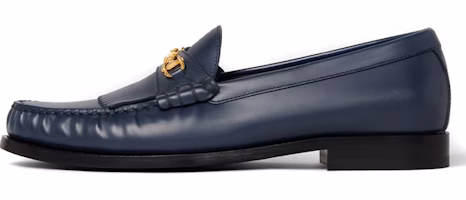 (Women) CELINE Luco Sulky Loafer 'Polished Navy Calfskin' 343693001C.07NY (Women) CELINE Luco Sulky Loafer 'Polished Navy Calfskin' 343693001C.07NY