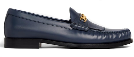 (W) CELINE Luco Sulky Loafer 'Kulit Anak Lembu Navy Berkilat' 343693001C.07NY Order (W) CELINE Luco Sulky Loafer 'Kulit Anak Lembu Navy Berkilat' 343693001C.07NY