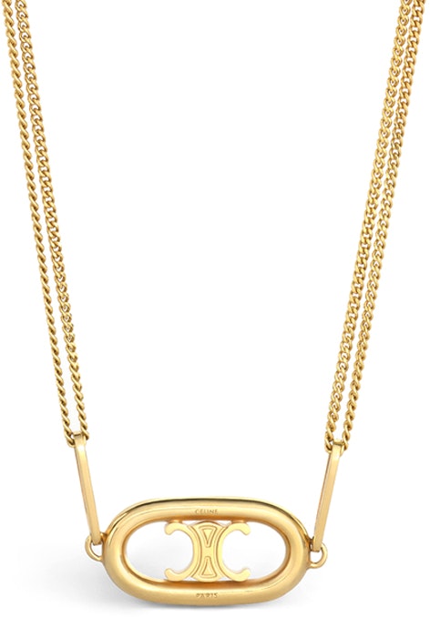 women-celine-maillon-triomphe-brass-necklace-gold-for-women-46-s896-bra-35-or