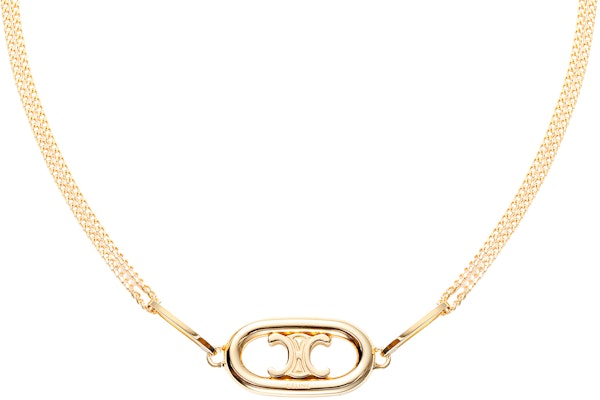 (W) Collar de Latón Dorado CELINE Maillon Triomphe para Mujer. 46S896BRA-35OR Details for (W) Collar de Latón Dorado CELINE Maillon Triomphe para Mujer. 46S896BRA-35OR