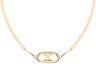 Details for (W) Collar de Latón Dorado CELINE Maillon Triomphe para Mujer. 46S896BRA-35OR