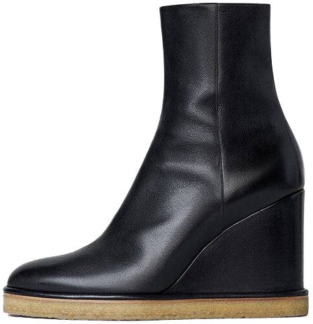 women-celine-manon-wedge-black-leather-ankle-boot-335453190-c-38-no
