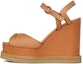 Buy (Women) CELINE Manon Wedge 'Tan Calfskin' 336483190C.04LU