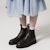 (W) CELINE Margaret Chelsea Boot 'Fesyen British Ringkas Kulit Hitam' 343413554C.38NO