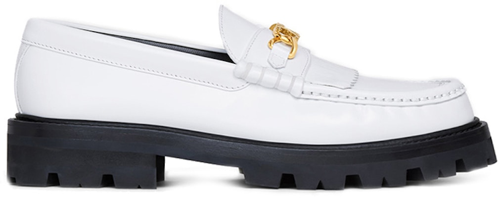 (W) CELINE Margaret Triomphe Loafer 'Rantai Putih Fesyen' 344893602C.01BC Order (W) CELINE Margaret Triomphe Loafer 'Rantai Putih Fesyen' 344893602C.01BC
