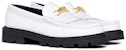 (W) CELINE Margaret Triomphe Loafer 'Rantai Putih Fesyen' 344893602C.01BC