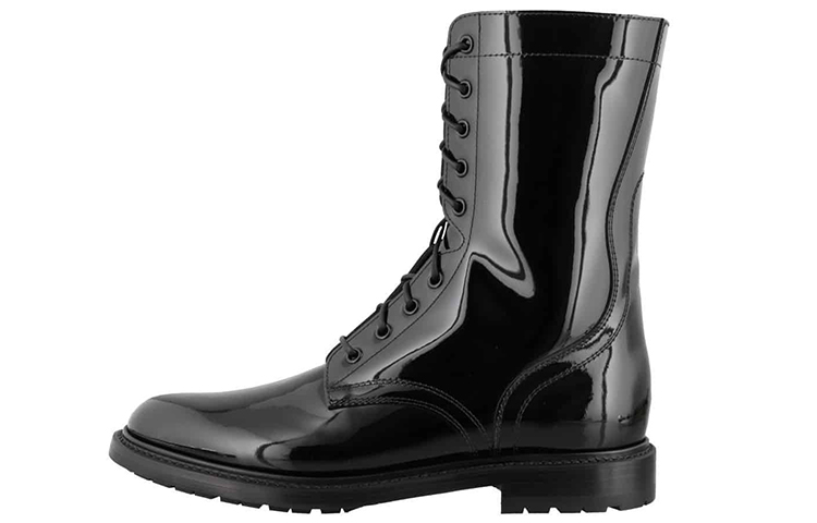 (Women) CELINE Martine Boot 'Punk Black Patent' 335633004C.38NO