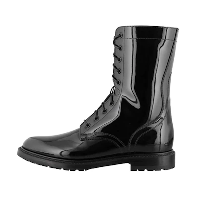 (W) CELINE Martine Boot 'Punk Black Patent'