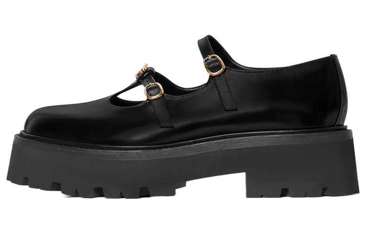 (Women) CELINE Mary Jane 'Polished Black Leather' 354243602C.38NO