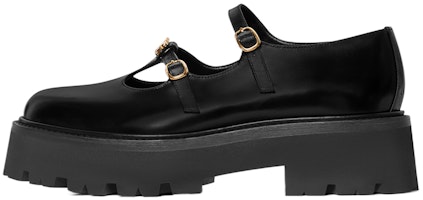 (Women) CELINE Mary Jane 'Polished Black Leather' 354243602C.38NO (Women) CELINE Mary Jane 'Polished Black Leather' 354243602C.38NO