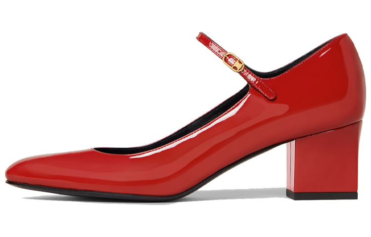 (Women) CELINE Mary Jane 'Red Patent Leather' 343853577C.27ED