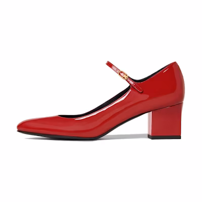 (W) CELINE Mary Jane 'Red Patent Leather'