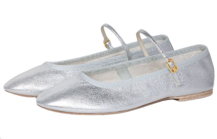 (W) CELINE Mary Jane 'Silver Sheepskin' 圖 3