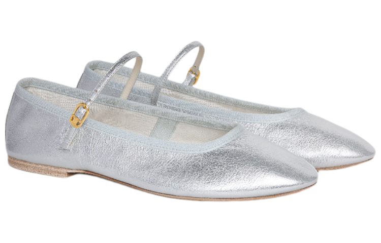 (W) CELINE Mary Jane 'Silver Sheepskin' 圖 4