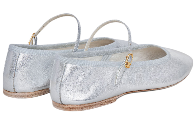 (W) CELINE Mary Jane 'Silver Sheepskin' 圖 5