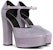 (W) CELINE Melody Mary Jane Tumit Tinggi 'Corak Ular Ungu' 341544032C.32LC