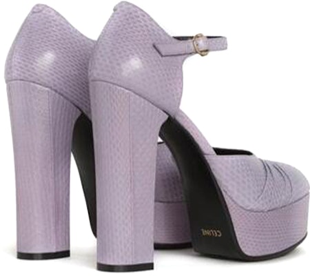 (Women) CELINE Melody Mary Jane High Heels 'Purple Snake Print' 341544032C.32LC Shop (Women) CELINE Melody Mary Jane High Heels 'Purple Snake Print' 341544032C.32LC