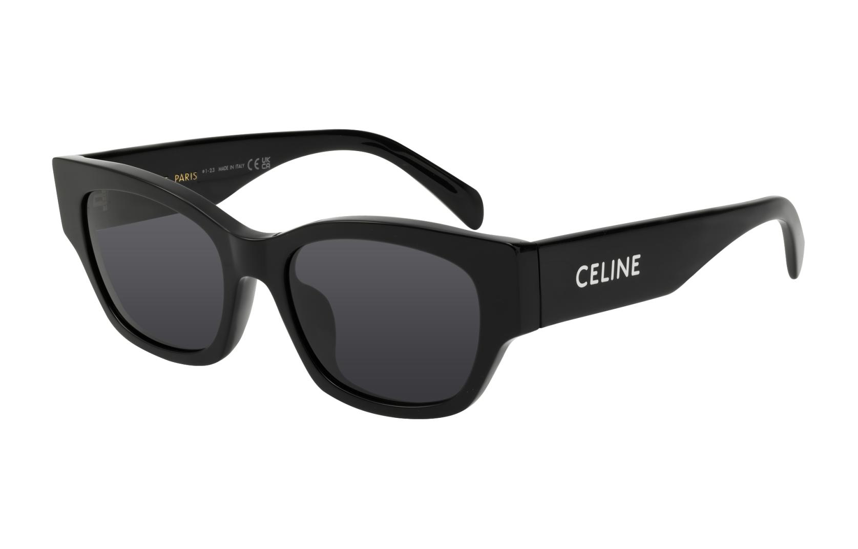 (Women) CELINE MONOCHROMS 01 Square Acetate Sunglasses Women - Black (Prescription Ready) 4S197CPLB-38NO 圖 2