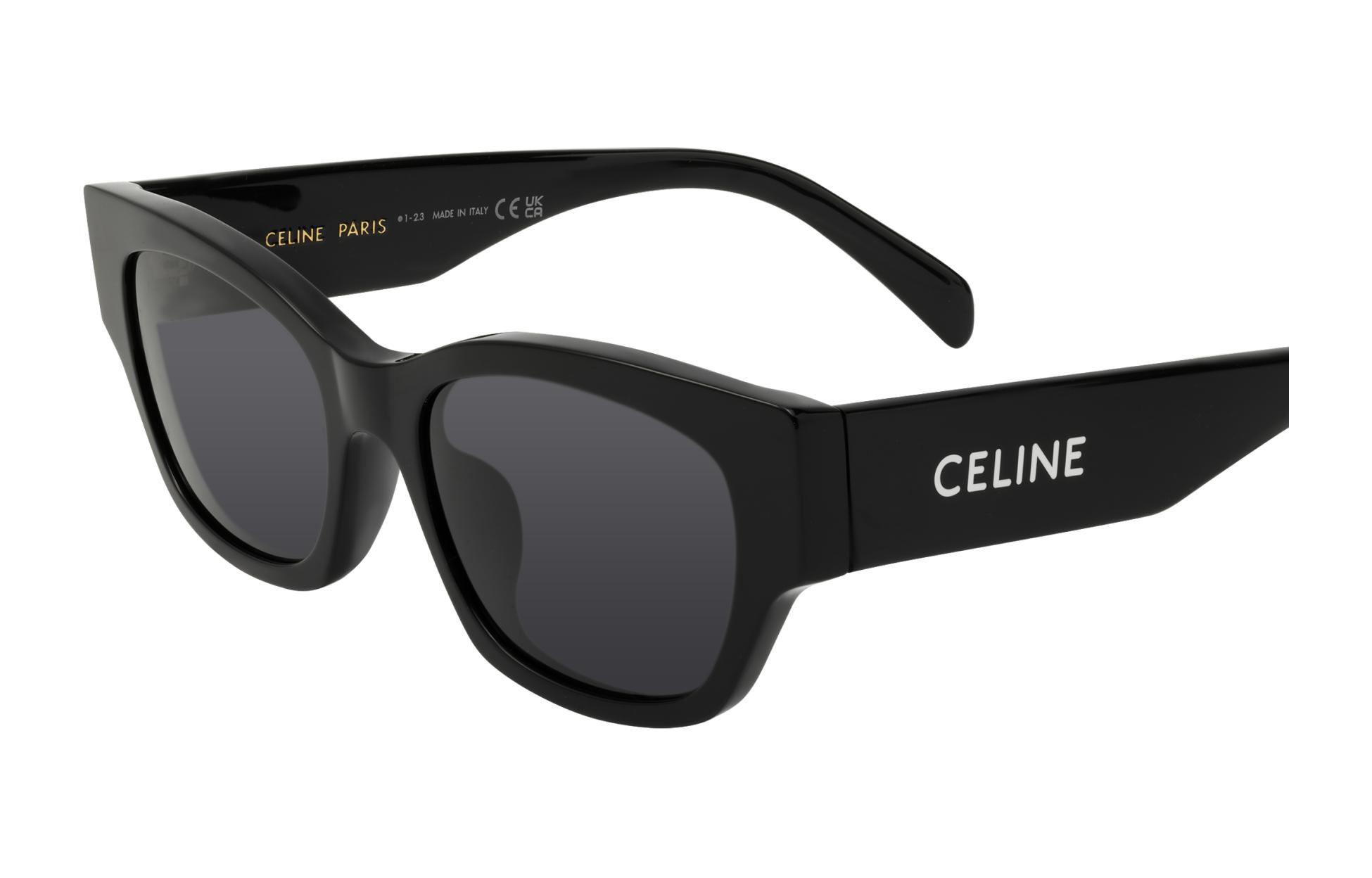 (Women) CELINE MONOCHROMS 01 Square Acetate Sunglasses Women - Black (Prescription Ready) 4S197CPLB-38NO 圖 6