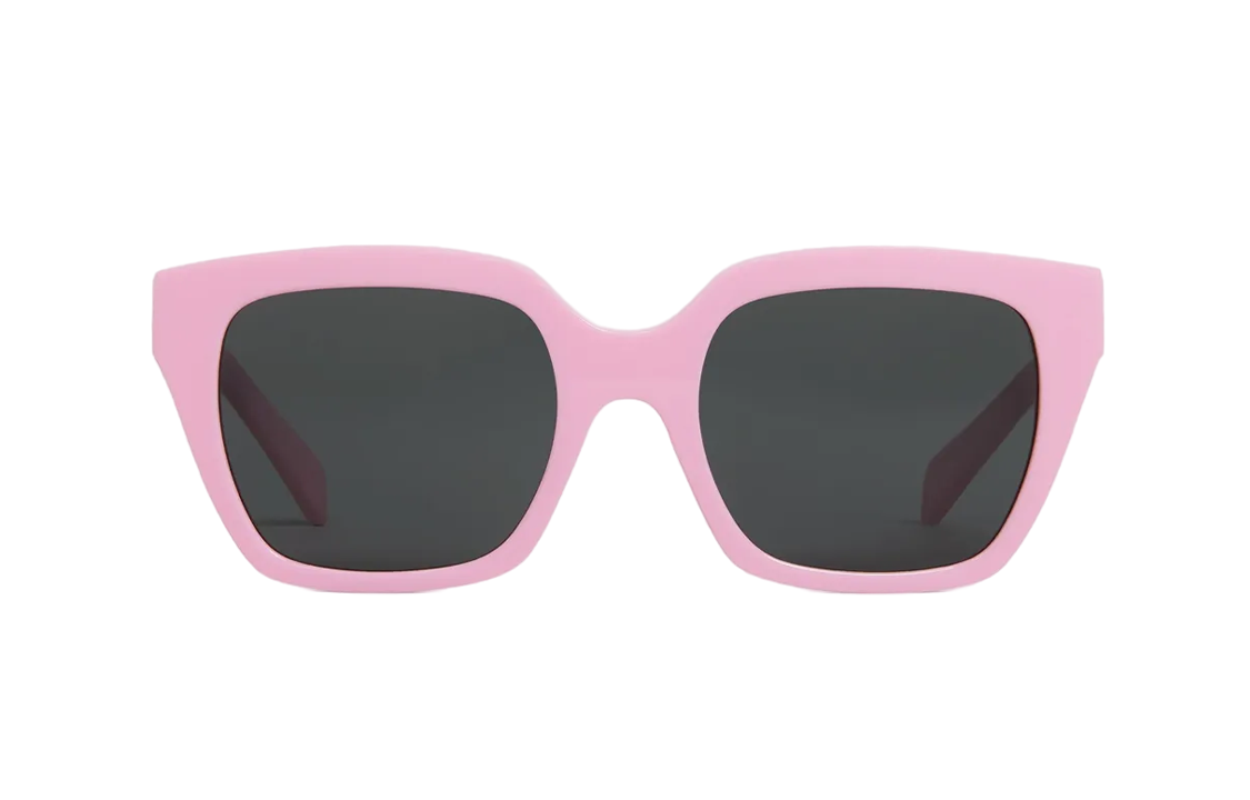 (Women) CELINE Monochroms 03 Trendy Square Sunglasses Women Light Pink 4S198CPLB.24LP 圖 3