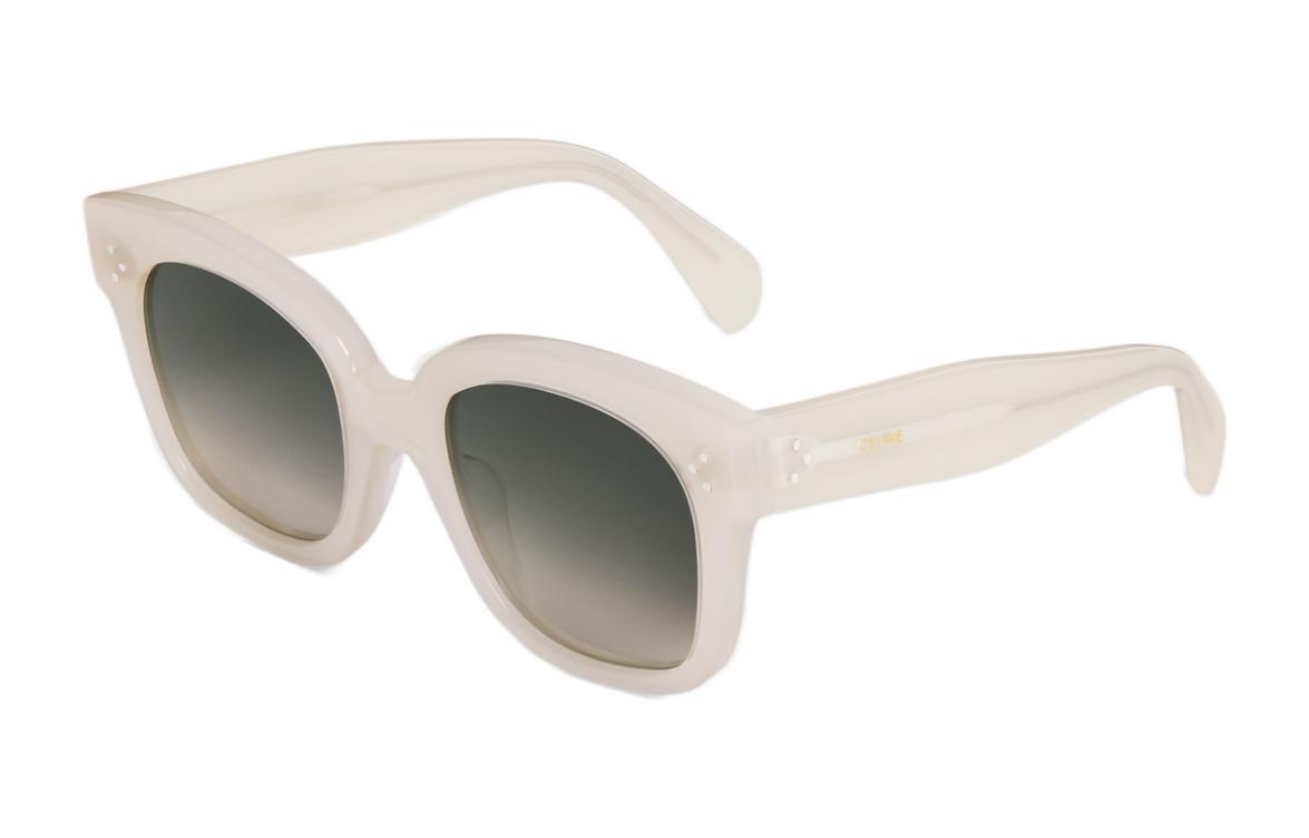 (Women) CELINE Oval Acetate Sunglasses Cream Off-White 4S002CPLB-01YM 圖 2